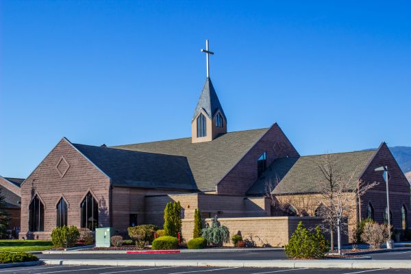 Church Parking Lot Sealcoating in Merced
